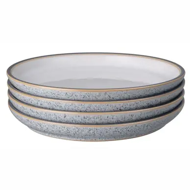 Assiettes Denby Studio Grey White 21 cm (Lot de 4) Bon Plan
